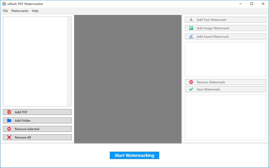 uMark PDF Watermarker下载,水印添加,PDF工具
