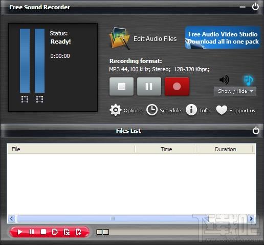 Free Sound Recorder,录音软件,免费录音软件