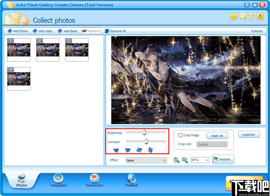 iLike Flash Gallery Creator Deluxe下载,幻灯片制作,视频制作