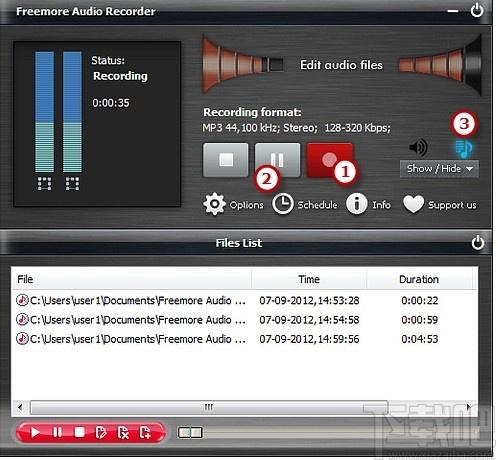 Freemore Audio Recorder下载,Freemore录音机,录音软件,录音