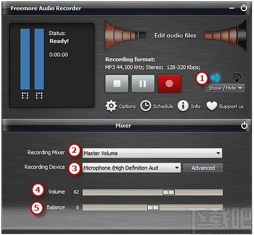 Freemore Audio Recorder下载,Freemore录音机,录音软件,录音